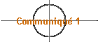 Communiqu 1